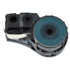 VHBW Brady M21-375-499 Címkeszalag - 9,53 mm, Fekete-Fehér, Nejlon Szövetpoliamid