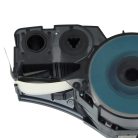 VHBW Brady M21-375-499 Címkeszalag - 9,53 mm, Fekete-Fehér, Nejlon Szövetpoliamid