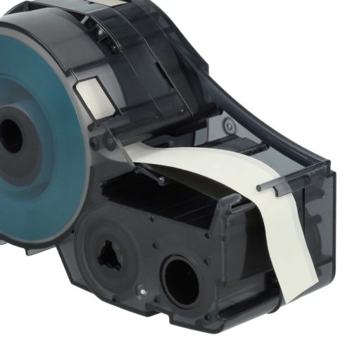 VHBW Brady M21-375-499 Címkeszalag - 9,53 mm, Fekete-Fehér, Nejlon Szövetpoliamid