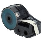 VHBW Brady M21-375-499 Címkeszalag - 9,53 mm, Fekete-Fehér, Nejlon Szövetpoliamid