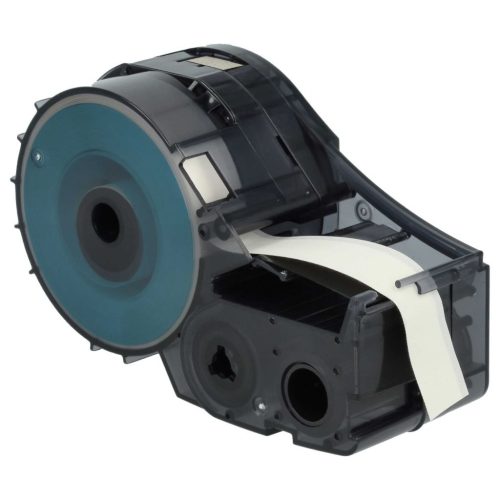 VHBW Brady M21-375-499 Címkeszalag - 9,53 mm, Fekete-Fehér, Nejlon Szövetpoliamid
