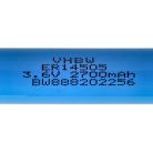 VHBW AA Battery ER14505 - 2700 mAh 3.6 V Li-SOCl2