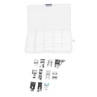 VHBW 11-Piece Sewing Machine Presser Foot Set, Low Shank