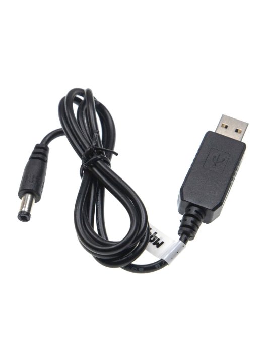 USB Töltőkábel 5,5 x 2,5 mm-es hordócsatlakozóhoz - 5 V / 2 - 9 V / 0,9 A