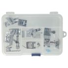 VHBW 15 Részes Varrógép Nyomótalp Készlet Alacsony Szárral - Univerzális Sewi