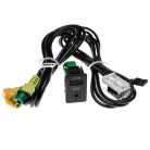 VHBW AUX Audio Adapter Kabel RCD300 VW Autoradio - 143 cm
