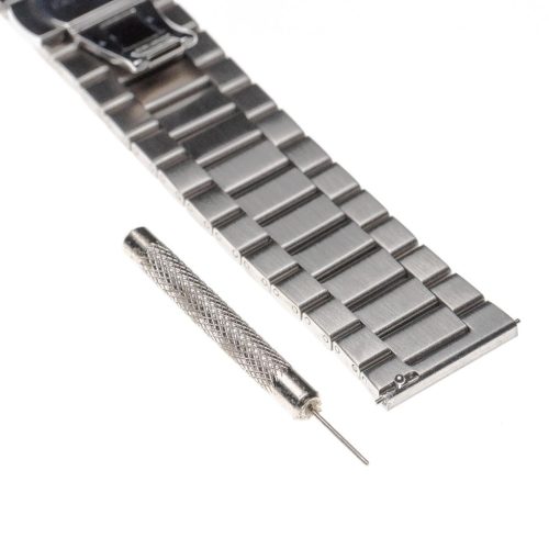 VHBW Samsung Galaxy Watch Csuklópánt - 17,4 cm, 20 mm, Rozsdamentes Acél, Ezüst