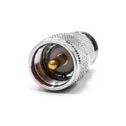 VHBW Koaxialadapter UHF (m) - N Buchse - HF Adapter