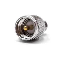   VHBW Koaxialadapter UHF PL Stecker - TNC Buchse - 11 GHz HF Adapter