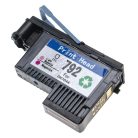 VHBW HP DesignJet CN704A Nyomtatófej - Bíbor/Világos Magenta, 6,2 cm, Felújított