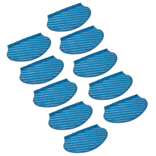 VHBW Reinigungstuch Set für Ecovacs Deebot Ozmo 950, 920 Robotersauger - Mikrofaser