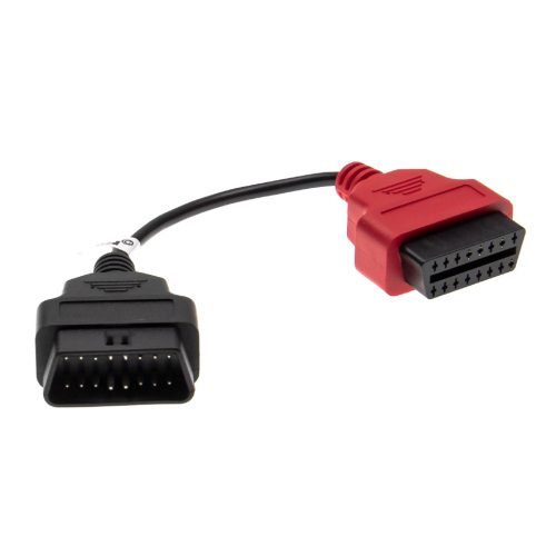 VHBW OBD2 Adapter A2 16Pin OBD1 - für Alfa Romeo, Fiat, Lancia, Polonez-Fahrzeuge