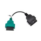VHBW OBD2 Adapter A1 16Pin OBD1 to OBD2 - für Alfa Romeo, Fiat, Lancia, Polonez-Fahrzeuge