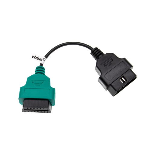 VHBW OBD2 Adapter A1 16Pin OBD1 to OBD2 - für Alfa Romeo, Fiat, Lancia, Polonez-Fahrzeuge