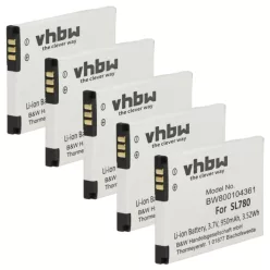   VHBW Battery Siemens S30852-D2152-X1, 4250366817255 - 950 mAh 3.7 V Li-Ion