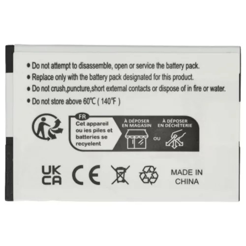 VHBW Battery Siemens S30852-D2152-X1, 4250366817255 - 950 mAh 3.7 V Li-Ion