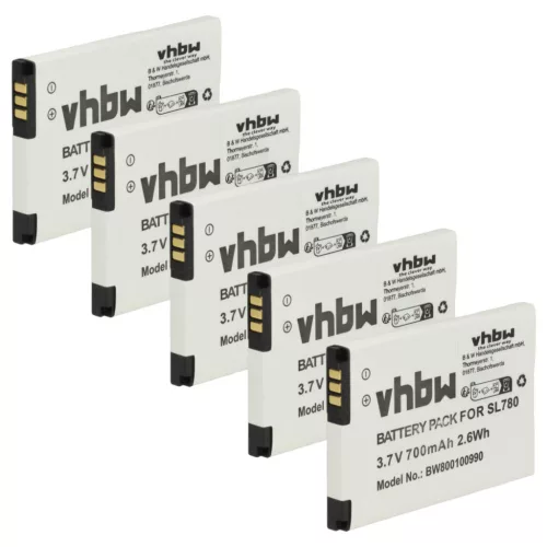 VHBW Wireless Phone Battery 4250366817255 - 700 mAh 3.7 V Li-Ion
