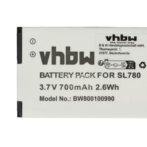 VHBW Akku für Siemens Gigaset 4250366817255 - 700 mAh 3,7 V Li-Ion