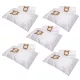 VHBW Vacuum Bag for Kirby 197299, 197301, 204808, 197201 - microfiber