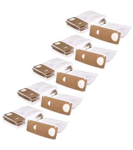 VHBW Vacuum Cleaner Dust Bag instead of Menalux 6971P - microfiber