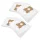 VHBW Vacuum Cleaner Bag for Vorwerk Tiger VT265, VT270, 265, 270 - microfiber