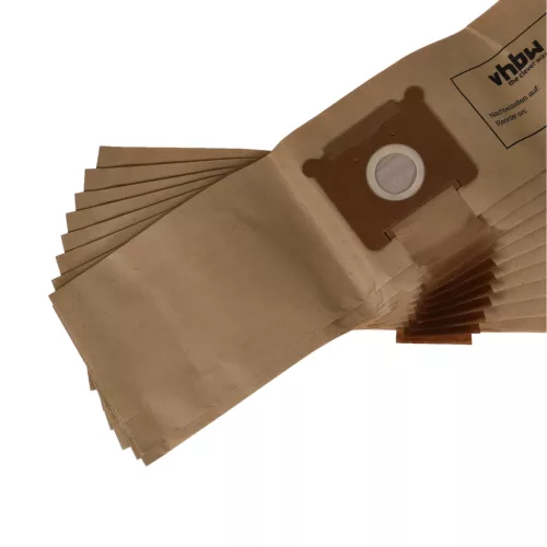 VHBW Vacuum Cleaner Dust Bag Fakir 2204805, 2601805, 3288810, 3270805 - paper