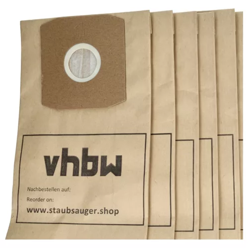 VHBW Vacuum Cleaner Bag Daewoo SB200, SB80, SB70 - Paper