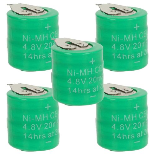 VHBW Battery 4/V15H - 20 mAh 4.8 V NiMH