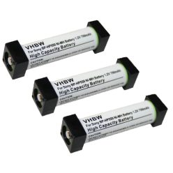   VHBW Vezeték nélküli fejhallgató Akkumulátor BP-HP550, 1-756-316-22, 1-756-316-21 - 700 mAh 1,2 V NiMH