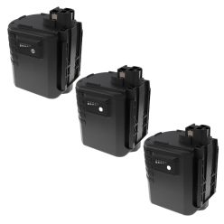   VHBW Electric Tool Battery for Bosch 2 607 335 082, 1617334082, 2607335082 - 3300 mAh 24 V NiMH