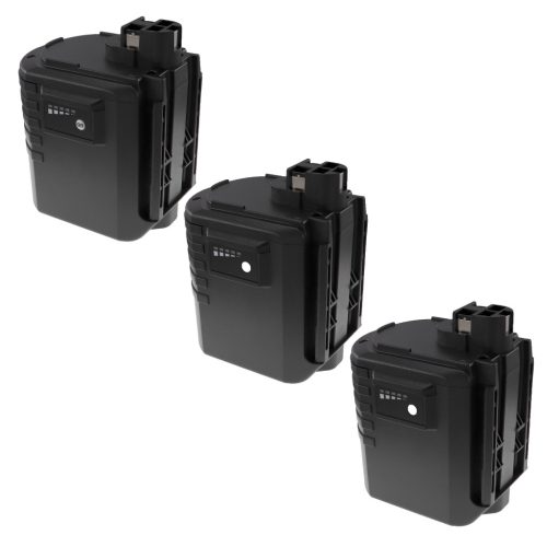 VHBW Electric Tool Battery for Bosch 2 607 335 082, 1617334082, 2607335082 - 3300 mAh 24 V NiMH