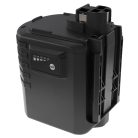 VHBW Electric Tool Battery for Bosch 2 607 335 082, 1617334082, 2607335082 - 3300 mAh 24 V NiMH