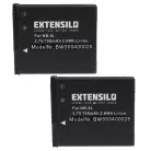 VHBW Camera Battery Canon NB-8L - 700 mAh 3.7 V Li-Ion