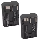 VHBW Kamera Akku BP-508, BP-535, BP-511A, BP-511, BP-522, BP-512, BP-514 - 1600 mAh 7,4 V Li-Ion