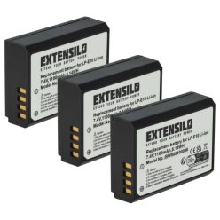 VHBW Kamera Akku Canon LP-E10 - 1100 mAh 7,4 V Li-Ion