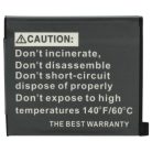 VHBW Kamera Akku Casio NP-60 - 600 mAh 3,7 V Li-Ion