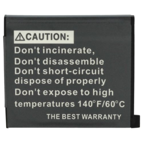 VHBW Kamera Akku Casio NP-60 - 600 mAh 3,7 V Li-Ion