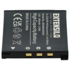 VHBW Kamera Akku Casio NP-60 - 600 mAh 3,7 V Li-Ion