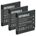 VHBW Akku für Casio NP-60 - 600 mAh 3,7 V Li-Ion