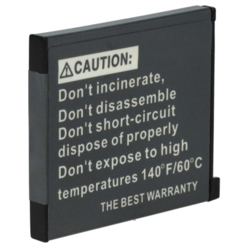 VHBW Akku für Casio NP-60 - 600 mAh 3,7 V Li-Ion