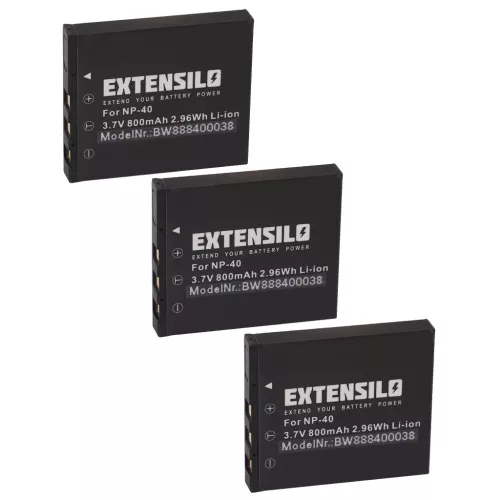 VHBW Battery Creative CAS101 - 800 mAh 3.7 V Li-Ion