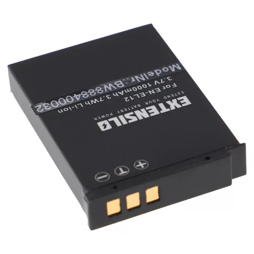 VHBW Kamera Akku EN-EL12 - 1000 mAh 3,7 V Li-Ion