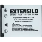 2x Battery replaces BenQ DLI216 - 700mAh, 3.7V, Li-Ion