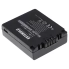 VHBW Akku Panasonic CGA-S002A/1B, CGA-S002E/1B - 700 mAh 7,4 V Li-Ion