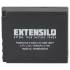 VHBW Kamera Akku CGA-S007E, CGA-S007A/B, CGA-S007, CGA-S007A/1B - 1000 mAh 3,7 V Li-Ion