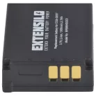 VHBW Kamera Akku CGA-S007E, CGA-S007A/B, CGA-S007, CGA-S007A/1B - 1000 mAh 3,7 V Li-Ion