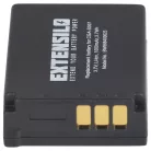VHBW Camera Battery CGA-S007E, CGA-S007A/B, CGA-S007, CGA-S007A/1B - 1000 mAh 3.7 V Li-Ion