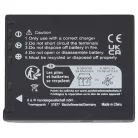 VHBW Camera Battery CGA-S007E, CGA-S007A/B, CGA-S007, CGA-S007A/1B - 1000 mAh 3.7 V Li-Ion
