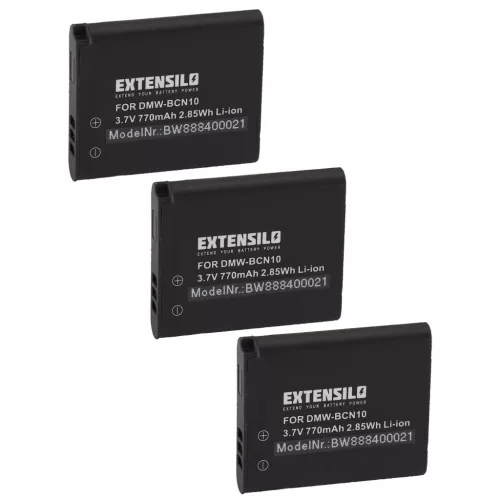 VHBW Battery Leica BP-DC14, BP-DC14E - 770 mAh 3.7 V Li-Ion