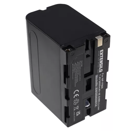 2x Battery replaces Sony NP-730, NP-F550, NP-530, NP-930, NP-F530, NP-F330, NP-F570 - 6600mAh, 7.4V, Li-Ion